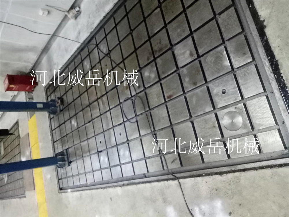 3?6米T型槽測(cè)試平臺(tái)可拼裝使用 焊接平臺(tái)兩次高溫退火