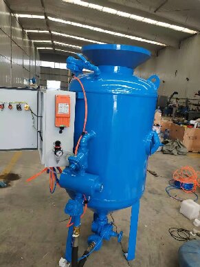 河北噴砂機械設備遙控噴砂機一立方