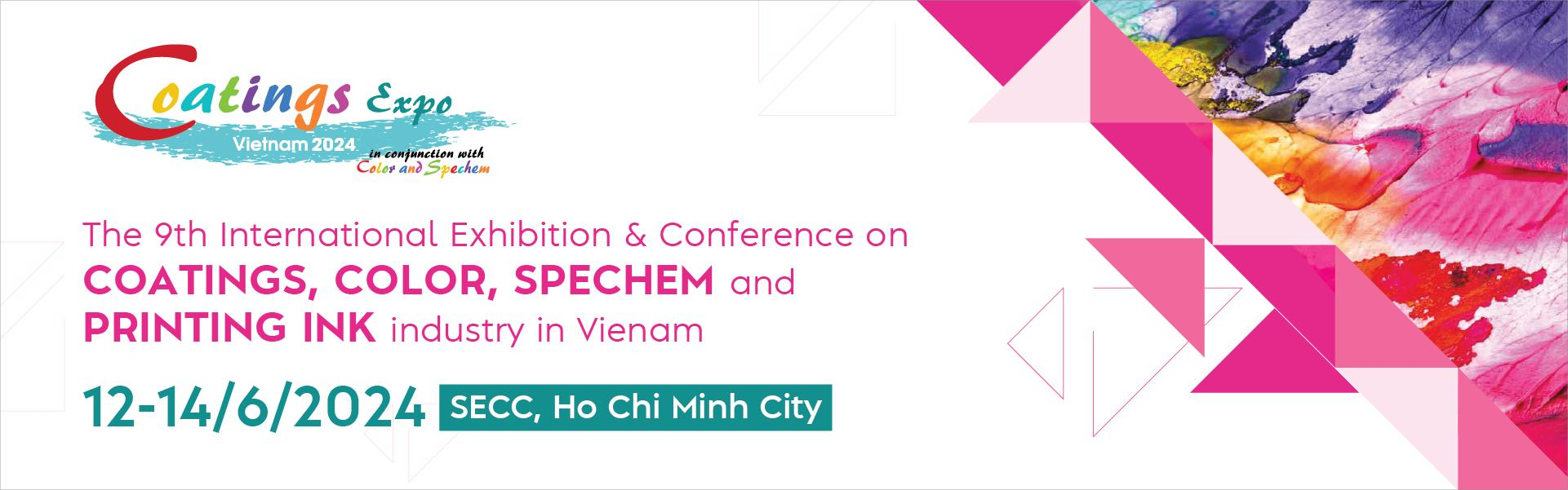 2024 年越南涂料展覽會 Coatings Expo Vietnam