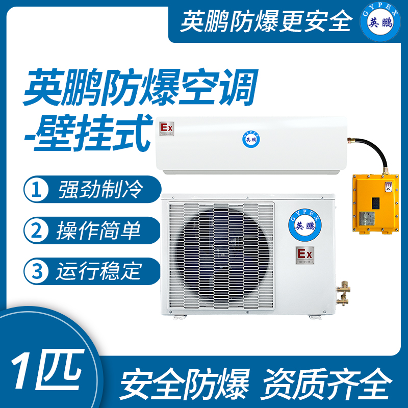 中山英鵬特種工業(yè)-實(shí)驗(yàn)室-化工-醫(yī)藥防爆空調(diào)壁掛式 1匹