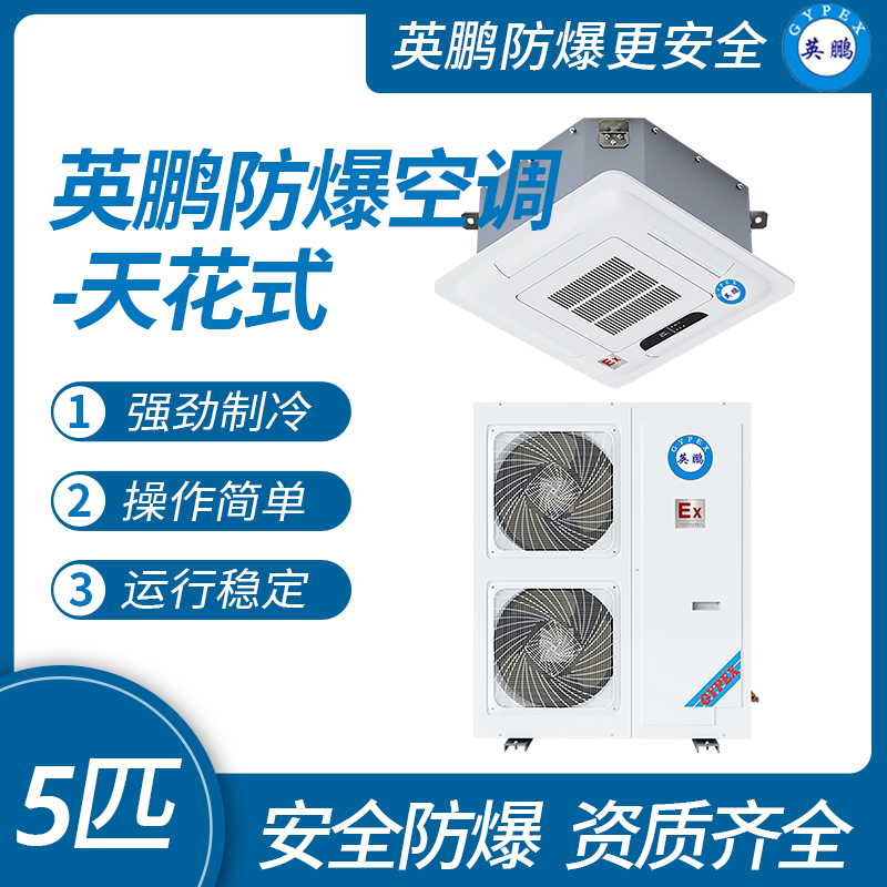 中山英鵬特種工業(yè)-醫(yī)用-實(shí)驗(yàn)室-化工防爆空調(diào)-天花式 5匹   廠家直銷