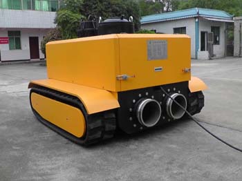 西安新玉新環保科技新型排澇機器人及排澇泵車