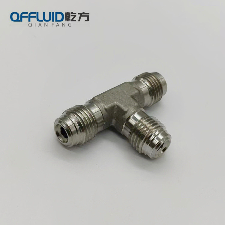 VCR三通 316L不銹鋼BA/EP級(jí)VCR接頭 VCR彎頭三通
