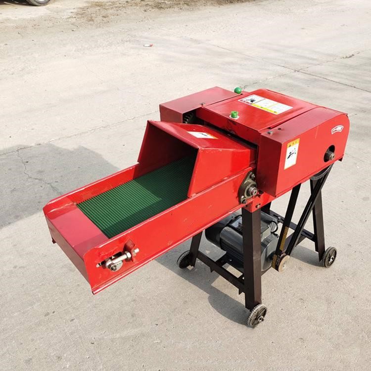 小型輸送帶鍘草機 全自動多功能秸稈鍘草機 畜牧養殖干濕用打草機