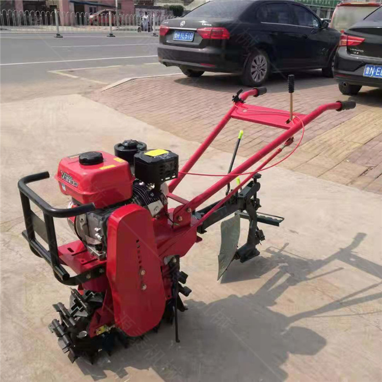 熱銷多用途鏈軌微耕機(jī) 小型手扶微耕機(jī) 柴油啟動(dòng)犁地機(jī)
