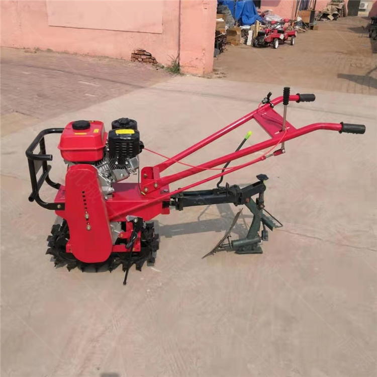 熱銷多用途鏈軌微耕機(jī) 小型手扶微耕機(jī) 柴油啟動(dòng)犁地機(jī)
