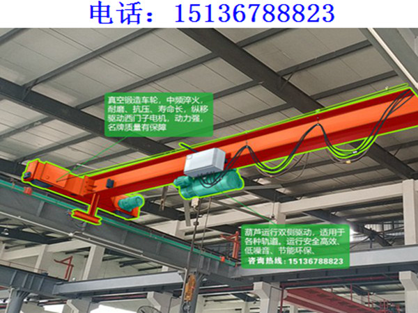 新疆哈密行車起重機銷售廠家講解限位器和緩沖器安裝注意事項