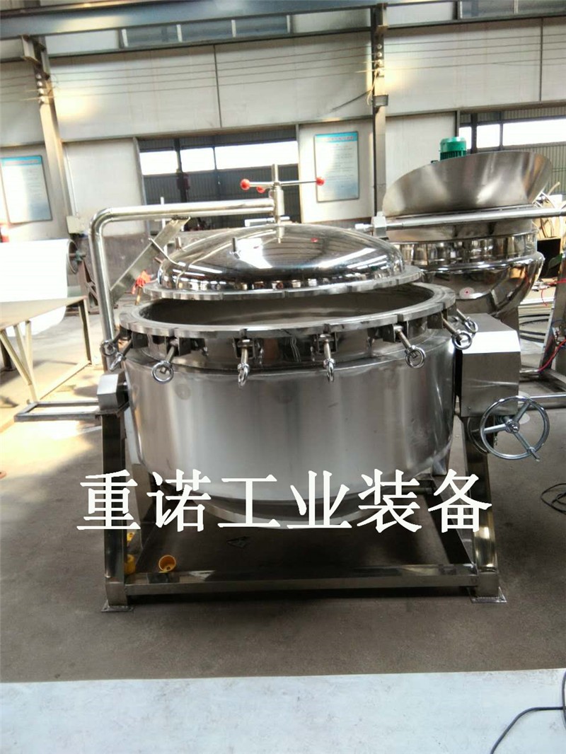 火鍋料炒料機|大型夾層鍋|蒸汽鍋價格