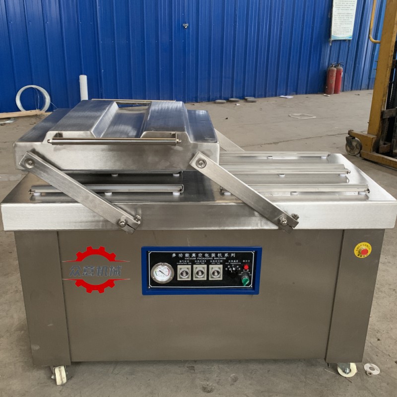 全自動真空灌腸機大型商用 香腸肉丸肉餡攪拌機 全套香腸加工設備