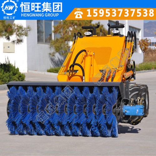 城市環(huán)衛(wèi)滑移裝載機恒旺小型滑移 小鏟車掃地機