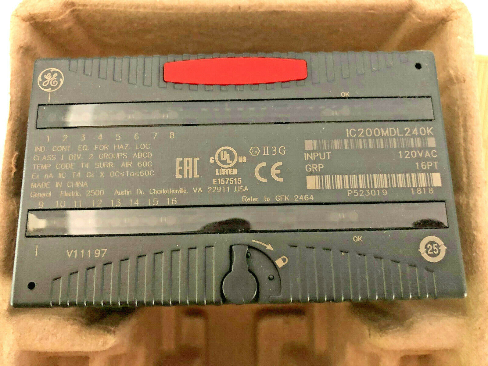 美國GE——IC200USB001變頻器處理器輸入模塊觸摸屏質保一年